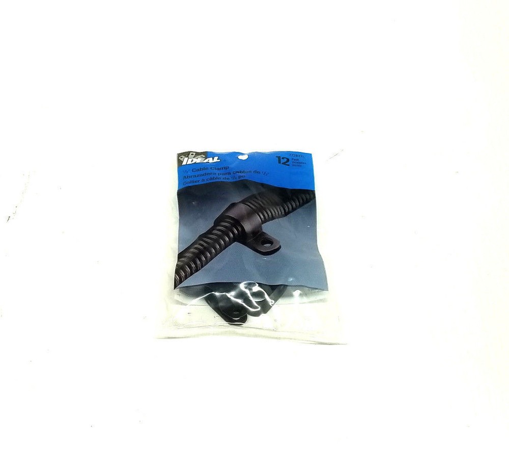 Ideal 772837L 1/2" Cable Clamp 12 Pack
