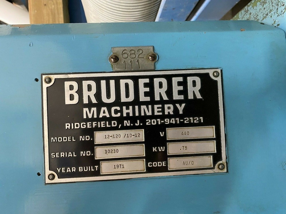 Bruderer Staightener