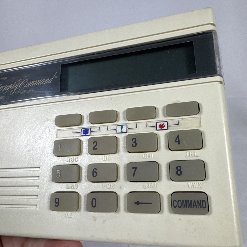 Security Command Executive Series Keypad (#AS-2110) UNTESTED