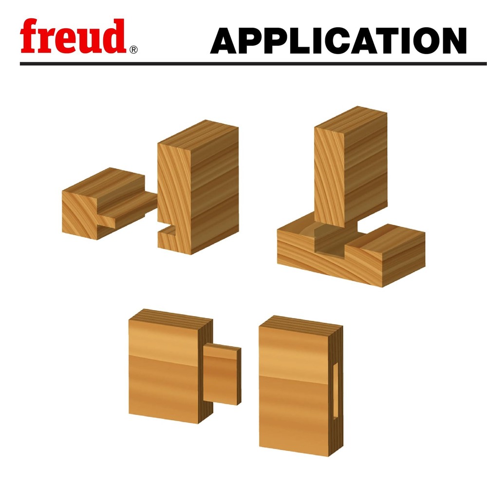 Freud 91-102 6 Piece Straight Bit Set