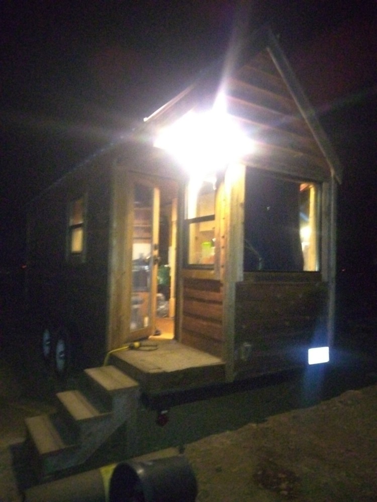 Vintage tiny home on wheels
