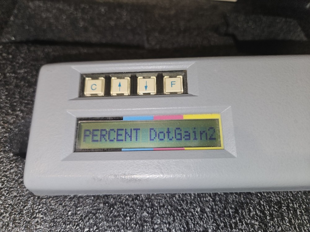 Cosar 202 (200 Series) Reflection Densitometer Graphics Microsystems Inc w/ Case