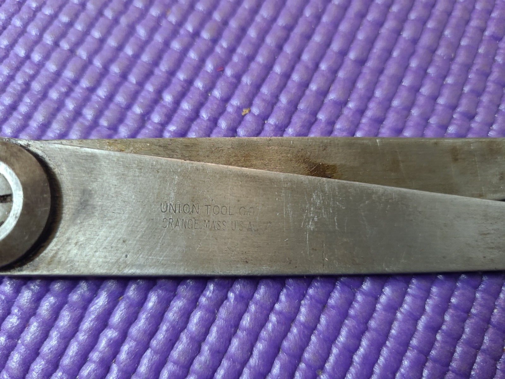 (2) Union Tool Co. Firm Joint Hermaphrodite Calipers