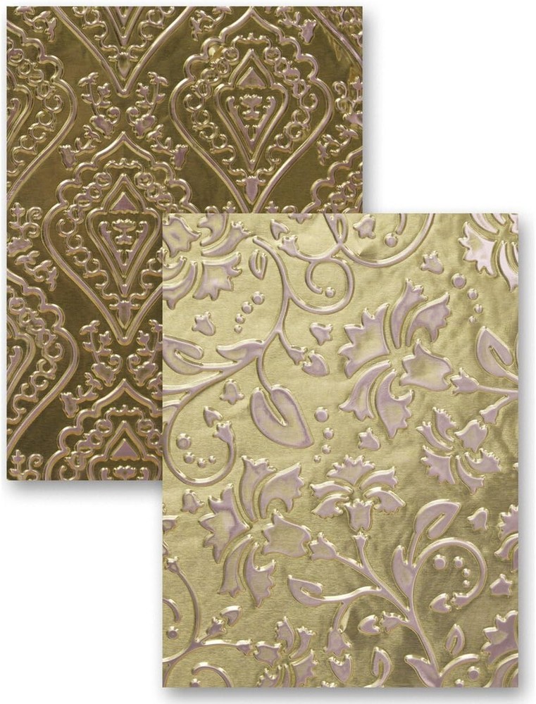 New Spellbinders 3D M-Bossabilities "Enchanted" Reversing Embossing Folder ES005