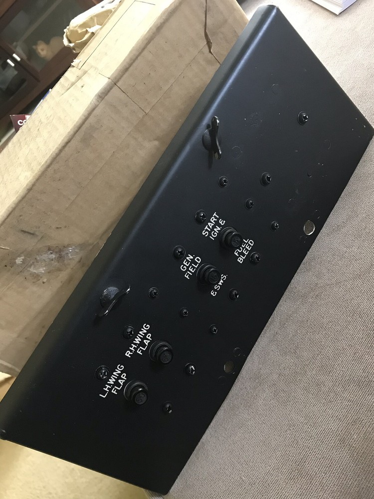 T-33 CT-133 Elec Panel With Circuit Breakers. NOS. Free Shipping!
