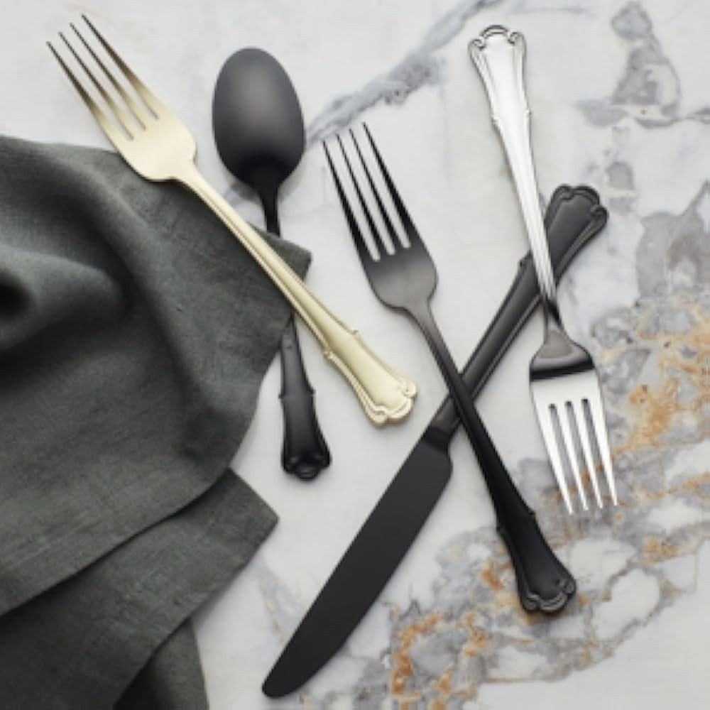 Everyday Flatware Nocha Dinner Spoons,Sier