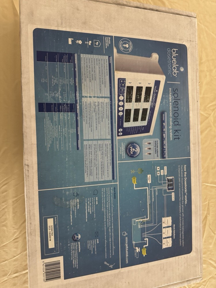 Bluelab pro controller with solenoid dosing system