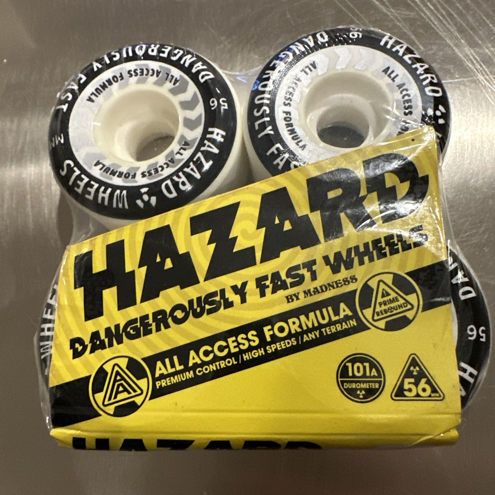 Hazard Wheels Dangerously Fast All Access Formula 56mm 101A Skateboard