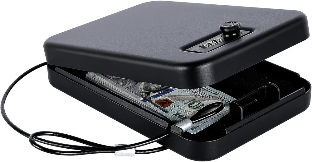 Portable Compact Gun Safe for Pistol Security