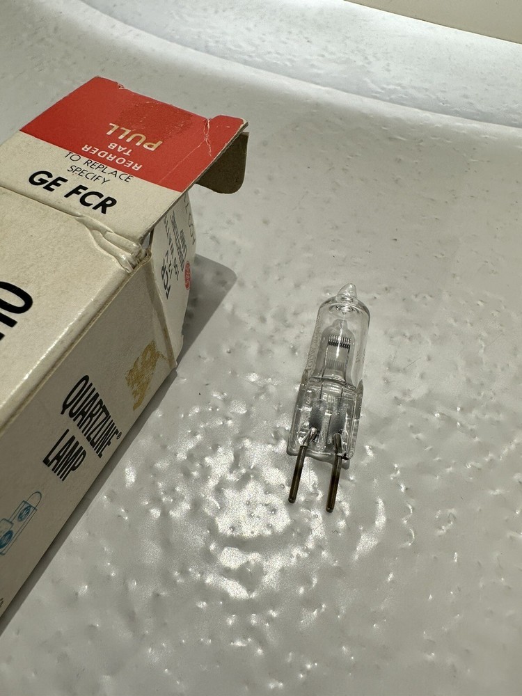 FCR microscope lamp bulb microfilm reader microfiche light 12v 100w G.E. brand