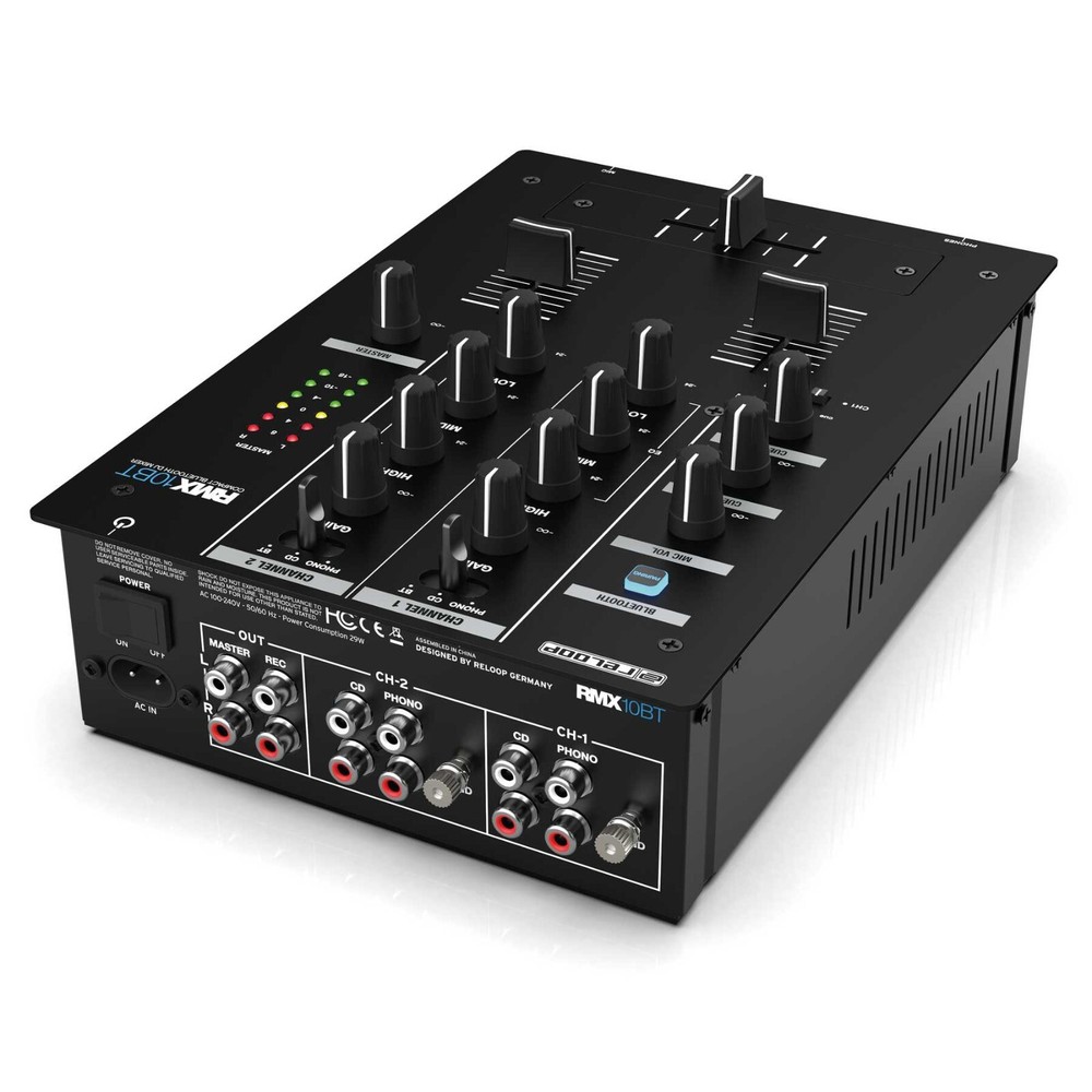 Reloop RMX-10BT Compact Bluetooth DJ Mixer