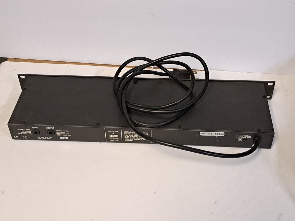 Rane ME30 Fully Tested 30Band Audio Graphic Equalizer