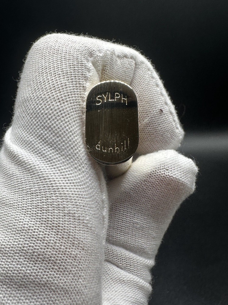 Dunhill Sylph Ruler Lighter With Original Pouch MINT CONDITION