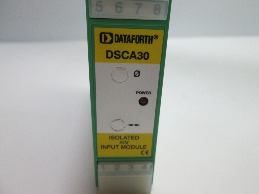 Dataforth DSCA30-02 Analog Voltage Input Signal Conditioner, Power: 15-30VDC