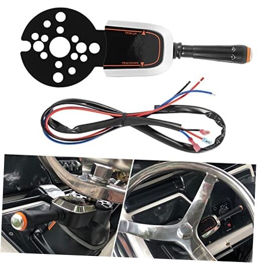 Bezel Control Switch, Blinker Trim Control System Single Function - Engine