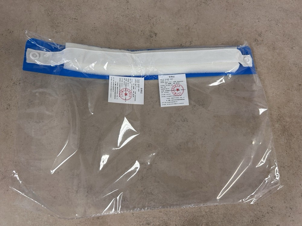 Face Shield Direct Splash Protection RF001 (5-Pack)