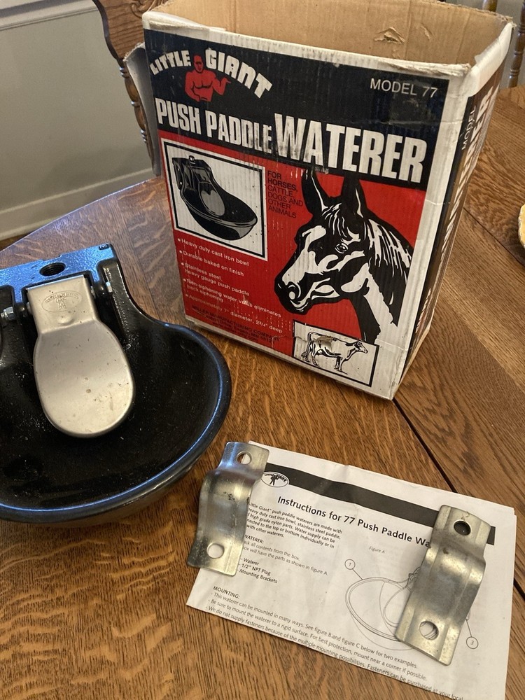 Little Giant Push Paddle 77 Automatic Waterer