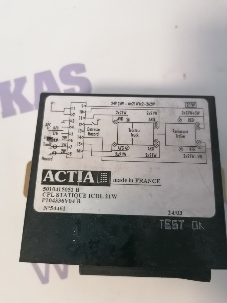 Renault control unit  5010415051