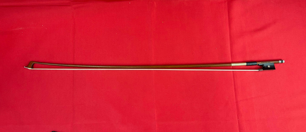 *W. E. DORFLER** Pernambuco Violin Bow Silver Mount 4/4 Size