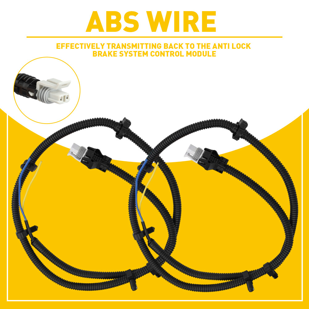 ABS Wheel Sensor Speed Wire Front Harness For Left/Right Impala Chevrolet 2PCS