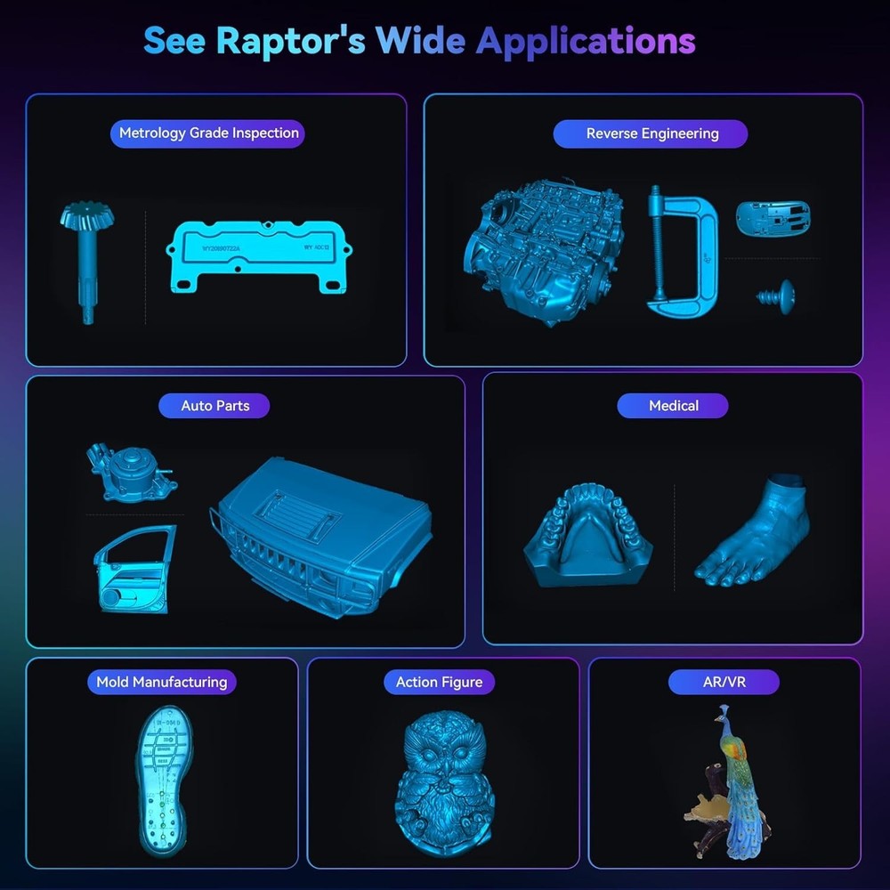 Creality CR-Scan Raptor 3D Scanner for 3D Printing