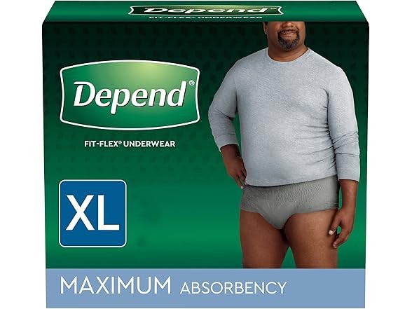 Depend Fresh Protection Disposable Under XL