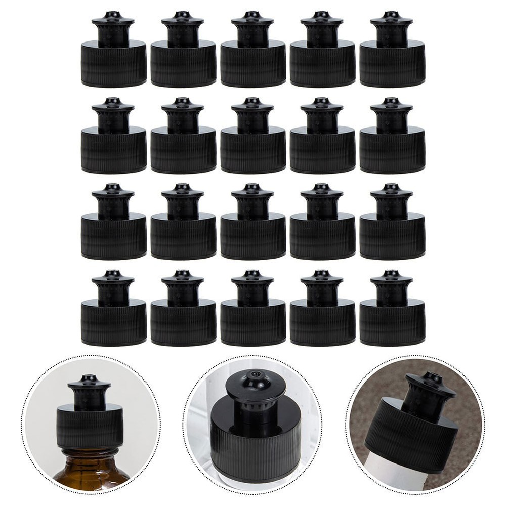 10 Pcs Water Bottle Tops Replacement Sports Lid Replaceable Lids Pull Caps