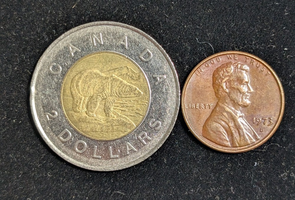 1996 Canada 2 Dollars Circulated KM# 270