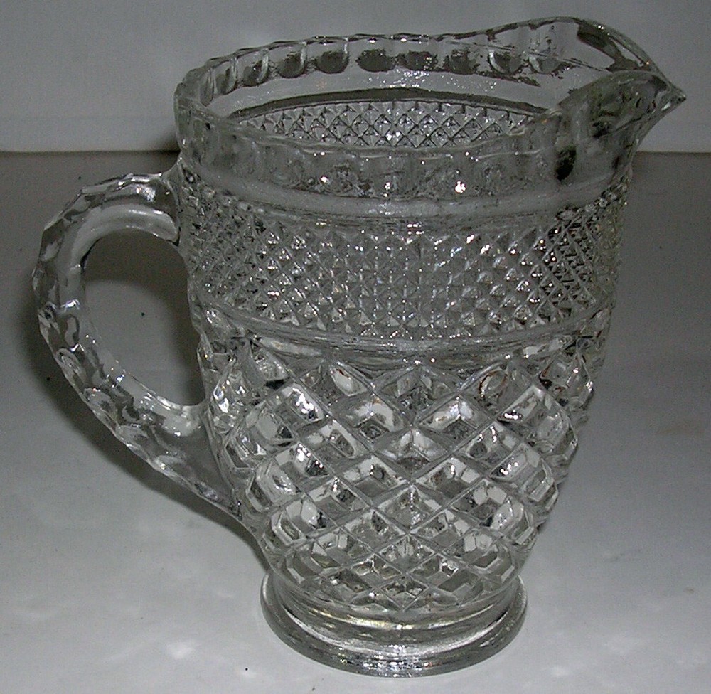 Vintage 5" Glass Pitcher