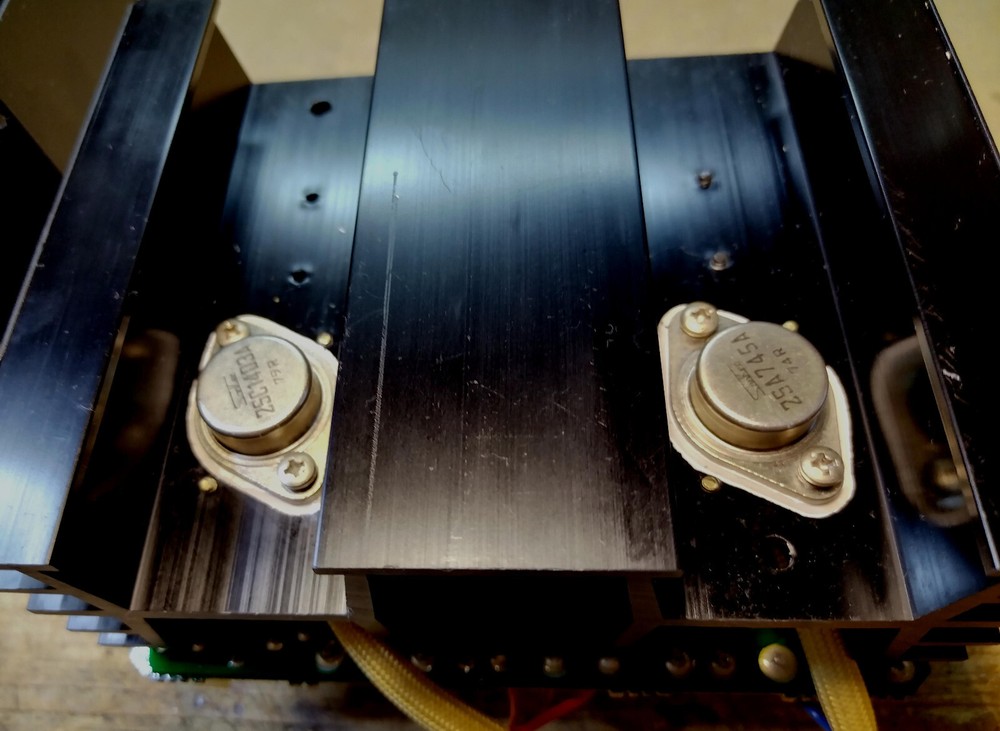 Output stage for Sansui AU 517, Left OR right channel