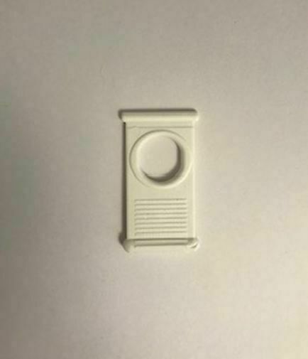 Caravan/Motorhome Interior Blind replacement Finger Pull - White - F991