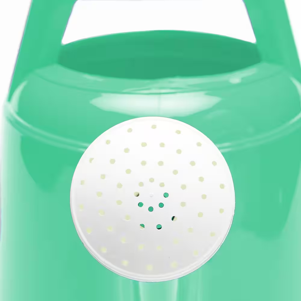 Deluxe 2 Gal. Mint Green Plastic Watering Can