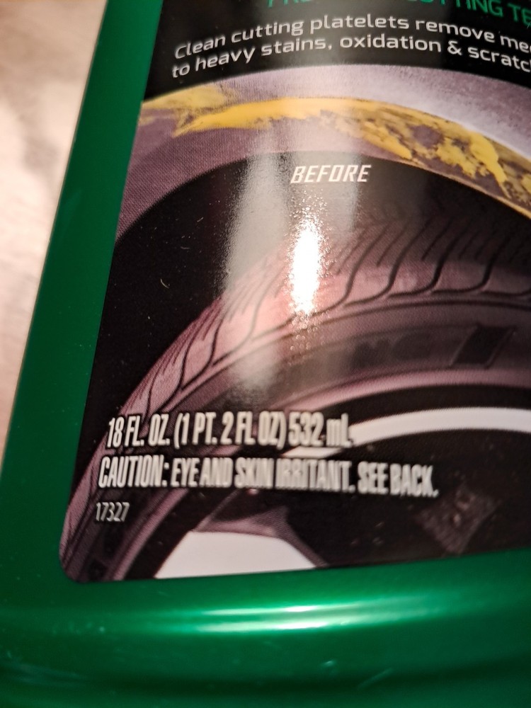 Rubbing Compound Turtle Wax 18oz Bottle