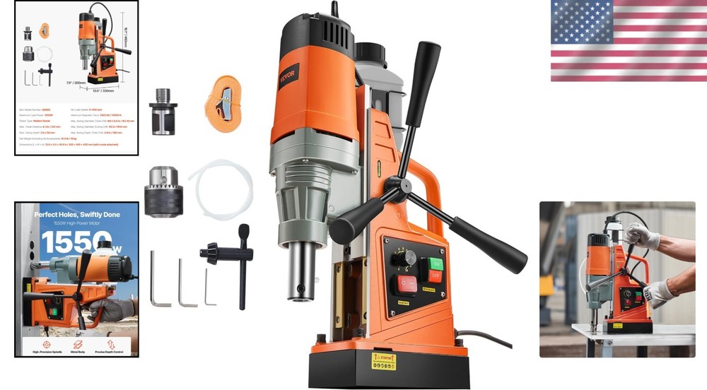 1550W Magnetic Drill Press - 2