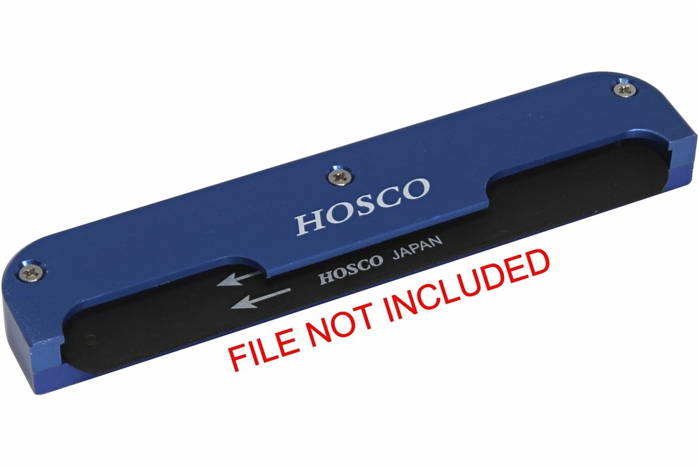 Hosco Compact Guitar Nut File Holder - Aluminum