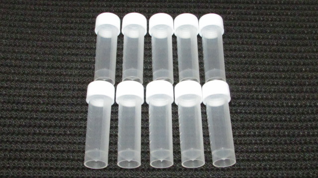 10 Plastic 1+ oz Gold Vials Panning Mining Prospecting Dredge Sluice