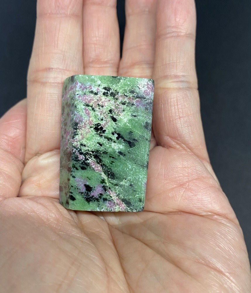 Ruby In Zoisite Genuine Polished Stone From Africa 47g