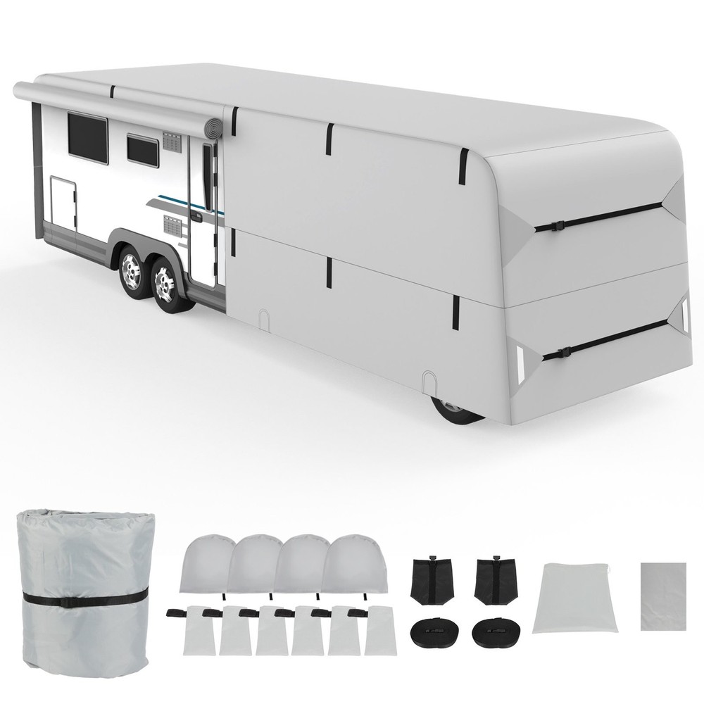 RV Cover Class A Motorhome Cover Fits 30'-33' Windproof  Waterproof Oxford cloth