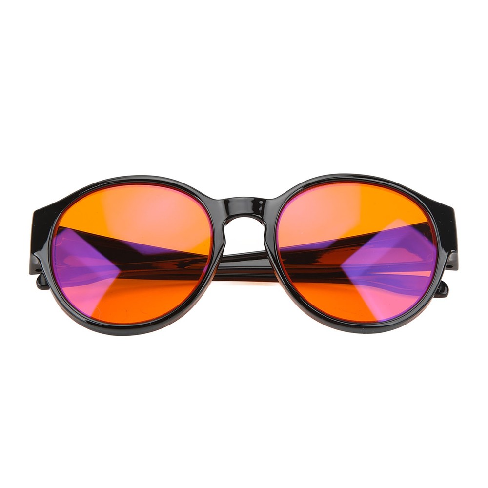 Round Blue Light Blocking Glasses Powerful Professional Filter Prevent Gaming Fa