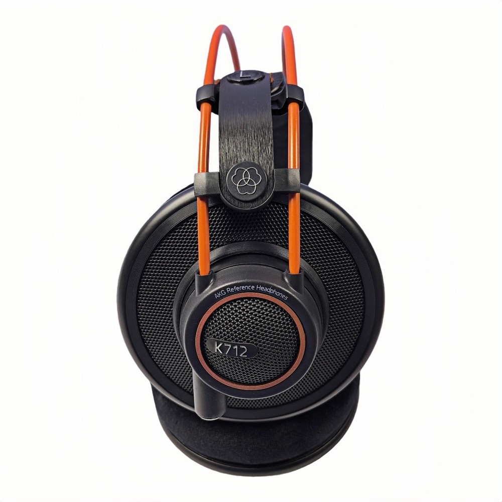 AKG K712 PRO Dynamic Reference Studio Open-Back Wired Over-Ear Headphones Black