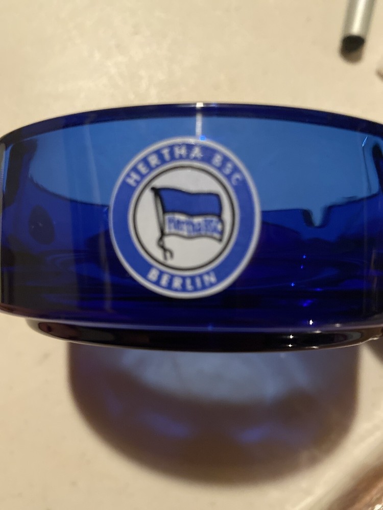 Bertha BSC Berlin Cobalt Blue Ashtray