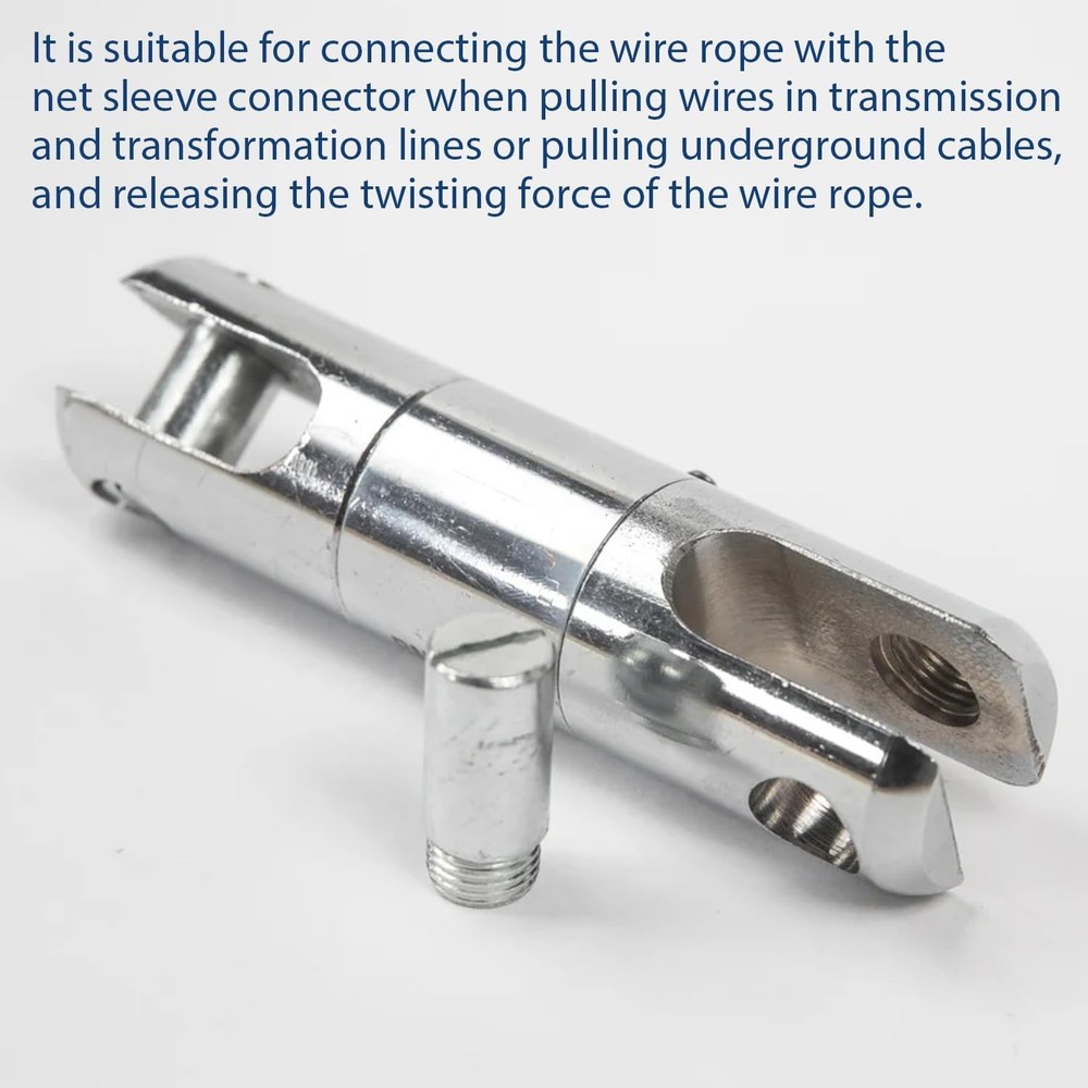 5 Ton Wire Pulling Swivel Rope Ball Bearing Breakaway Cable Puller