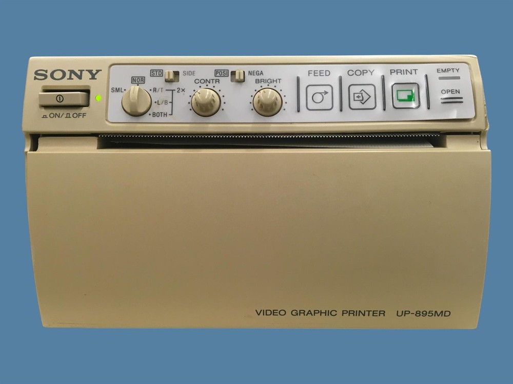 Sony UP-895MD Video Graphic Printer (Working, Some Damage)
