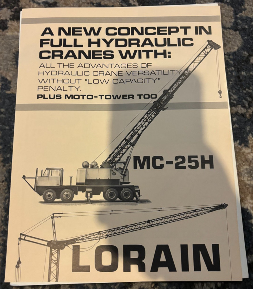 Lorain MC-25H Crane Brochure AMIL25