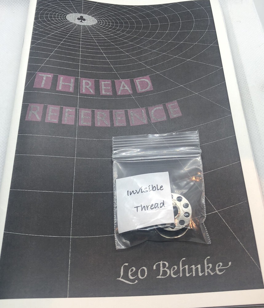 Magicians Invisible Thread Plus Book Thread Reference by Magic City!