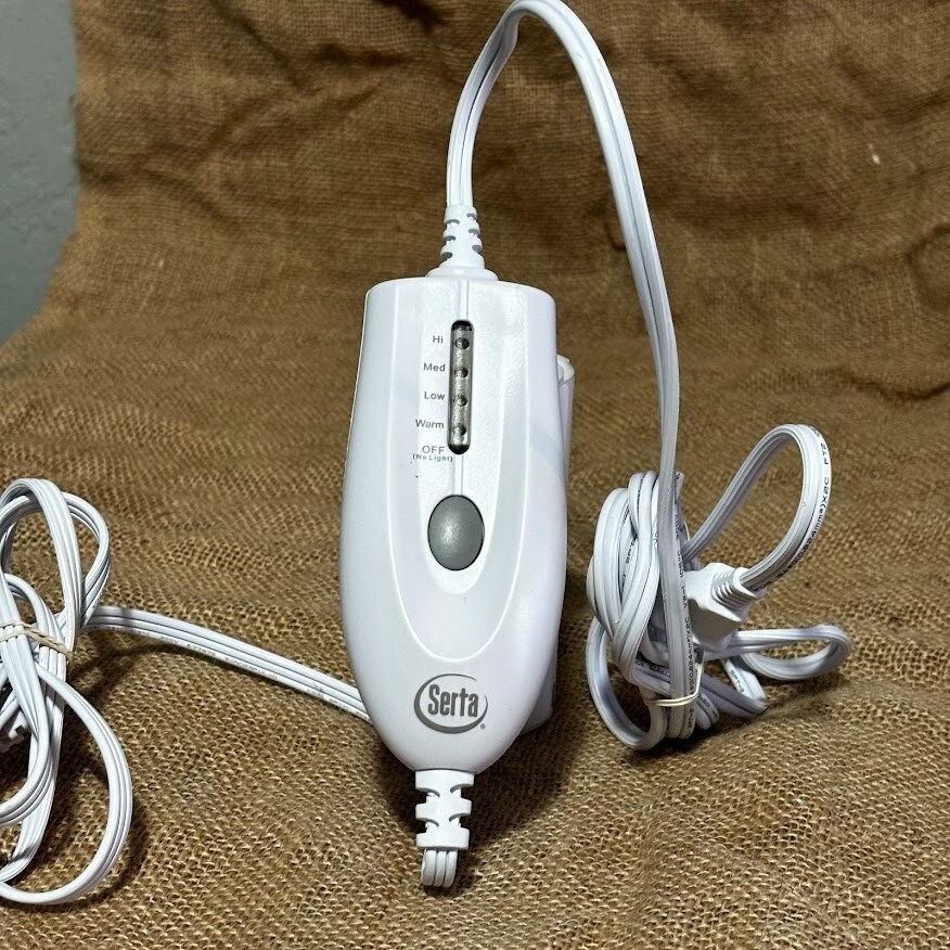 Serta Electric Blanket Controller Adjustable Heat Settings Cord JC-PF1-bbd-01