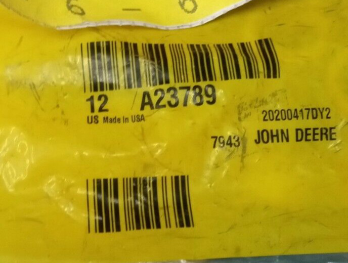 X24 John Deere A23789 BUSHINGS