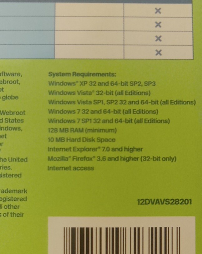 Webroot Secure Anywhere Antivirus (2006 - 2011) Webroot Software