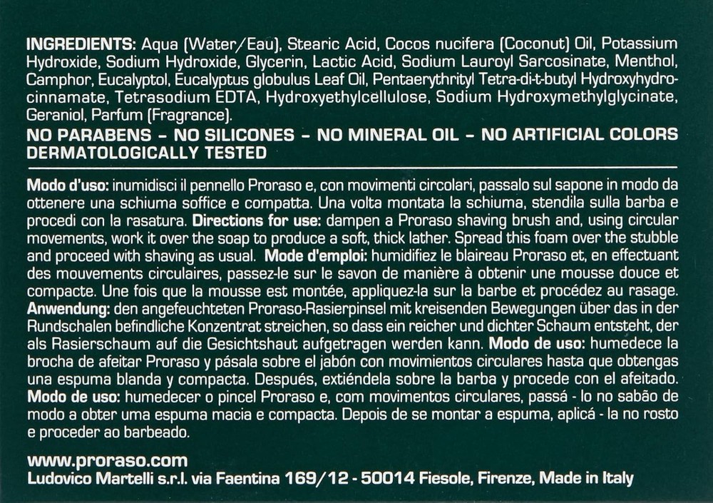 Proraso Shaving Soap