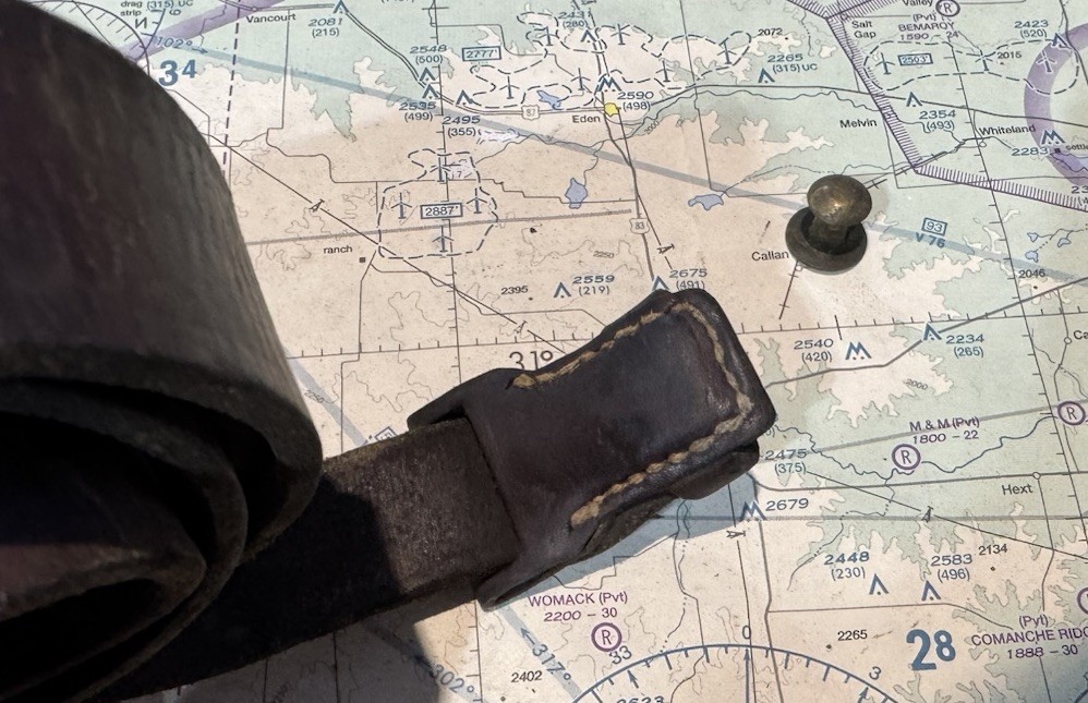 WW2 K98 Mauser Leather Sling (Damaged)